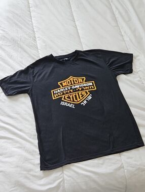 Harley Davidson Israel T-shirt ~ Size L